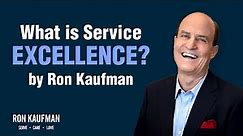 What is Excellence? Ron Kaufman’s Inspiring Speech on Excellence as Momentum not a Position