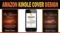 How to Design Perfect Kindle Ebook Cover For Amazon KDP In Photoshop