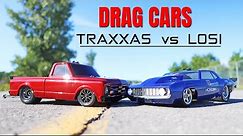 RC Drag Cars - Traxxas Drag Slash vs Losi 1969 Camaro