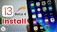 iOS 13 Beta 4 Download and Install, No Computer, No Data Loss!