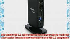 Toshiba Dynadock V3.0 Universal USB 3.0 Docking Station (PA5082U-1PRP)
