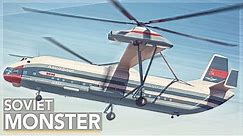 This Insane Helicopter Was The Largest Ever Built: The Mil V-12 Story