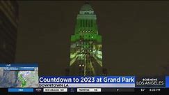 Countdown to 2023 celebration at Grand Park in Downtown LA