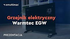 Grzejnik elektryczny Warmtec EGW z Wi-Fi - idealny do pokoju i łazienki