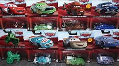 Mattel Disney Cars 2024 Case D Unboxing Slime Deputy McQueen Cave Mater Tractor Ghost Ponchy Wipeout