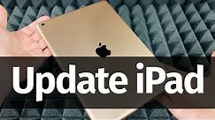 How to Update iPad | iPad mini, iPad Air, iPad Pro | Download & Install Latest iPadOS