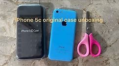 iPhone 5c case unboxing original from Apple