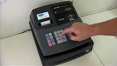How To Use The Sharp XE-A102 / XEA102 / XEA 102 Cash Register