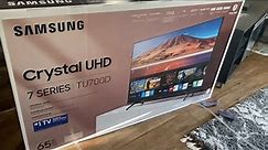 Samsung Crystal UHD 7 Series 65” TU700D Review/Unboxing