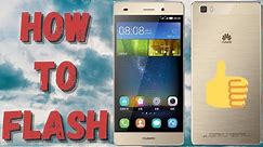 How to flash Huawei P8 Lite ALE L21 | Flashing Guide with SP Flash Tool Huawei P8 Lite ALE-L21