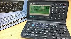 90s Electronic Organiser Review : Sharp ZQ 4350 : How Things Used To Be.