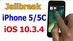 Cách Jailbreak iPhone 5/5c iOS 10.3.4 dễ dàng