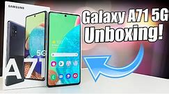 Samsung Galaxy A71 5G Unboxing & First Impressions!