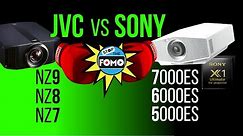 Best Projectors Fight: NZ9, NZ8, NZ7 vs 7000, 6000, 5000 vs LS12000