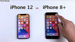 iPhone 12 vs iPhone 8 Plus SPEED TEST