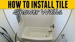 The Complete Guide to Installing Tile on Shower or Bathtub Walls