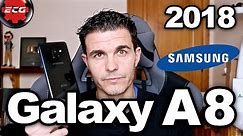 Samsung Galaxy A8 2018 review completa en español