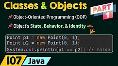 Introduction to Classes and Objects (Part 1)