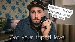 Get your tripod level - Neewer tripod leveling base review