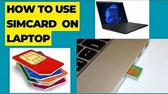 How to Use Sim card in Laptop HP Elitebook 840 G3 | How to Use Sim card in Laptop