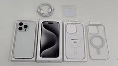iPhone 15 Pro Unboxing: White Titanium!
