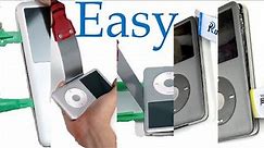 (Easiest Method) Open Apple iPod Classic / Video 5th 6th 7th Generation #Apple #iPod Classic