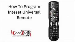Inteset Universal Remote Codes & Programming Guide