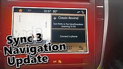 How to Update the Maps & Navigation of a Ford or Lincoln Sync 3 System