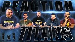Titans 1x1 PREMIERE REACTION!! "Titans"