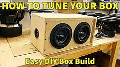 How To Build and Tune a Subwoofer Box With this FREE App! For 2 CT Sounds MESO 6.5s | SubBoxPro.com