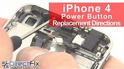 How to Fix iPhone 4 Power Button Not Working