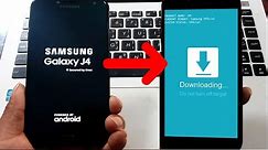 How To Enter Into Download Mode Samsung J4 SM-J400F Easy Step
