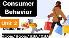 Consumer Behavior| Consumers| motivation| Perception| Attitude| learning theories| Personality