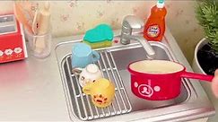 Best of Miniature Cooking Compilation 💛 Mini kitchen set 💛 Re-ment collection 💛