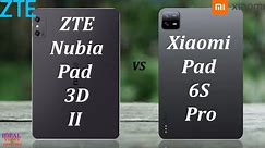 ZTE nubia Pad 3D II vs Xiaomi Pad 6S Pro 12.4