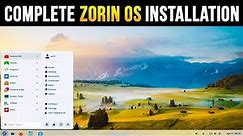 How to Install Zorin OS on PC/Laptop 2023⚡Lightweight & Beautiful OS🤯 Windows .exe Software Support