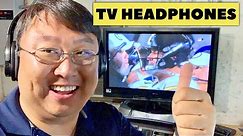 Best Cordless Headphones for your TV by Zanchie Review