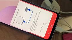 Check your Charger Connection Samsung (Galaxy A13)