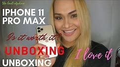 iPhone 11 Pro Max Gold 256G + Unboxing 4K