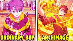 Ordinary Boy Was Reborn With a Huge Amount of Magic & Instantly Become an Archmage - Manhwa Recap