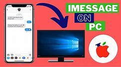 How To Get iMessage on Your Windows 10 PC With Dell Mobile Connect!