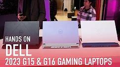 CES 2023 Hands-On: Dell G15 and G16 Gaming Laptops Bring Candy Colors (and Sweet Prices)