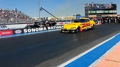 NHRA Racing in Sonoma California