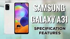 Samsung Galaxy A31 | Specification & Features | AF Tech Review