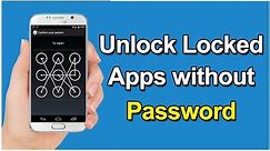 How To Open AppLock Without Password in Android Phone