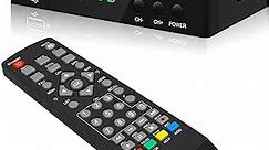 Digital TV Converter Box - UBISHENG U-008 Set Top Box/TV Cable Box/ATSC Tuner/HDTV Live 1080P with TV Tuner, PVR Recording/Playback, USB Media Player, HDMI, EPG, Timer, Local Channels Free