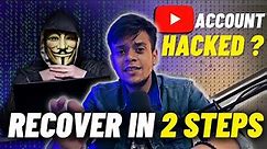 How I recovered my Hacked YouTube channel ? || Recover your hacked Google Account in hours!