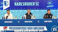 „Wir waren von Beginn an nicht im Spiel.“ | PK nach dem Auswärtsspiel beim Karlsruher SC