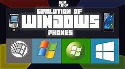 EVOLUTION OF WINDOWS PHONES (1997-2017)