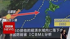 North Korea fires missile over Japan in 'unprecedented threat'- BBC News